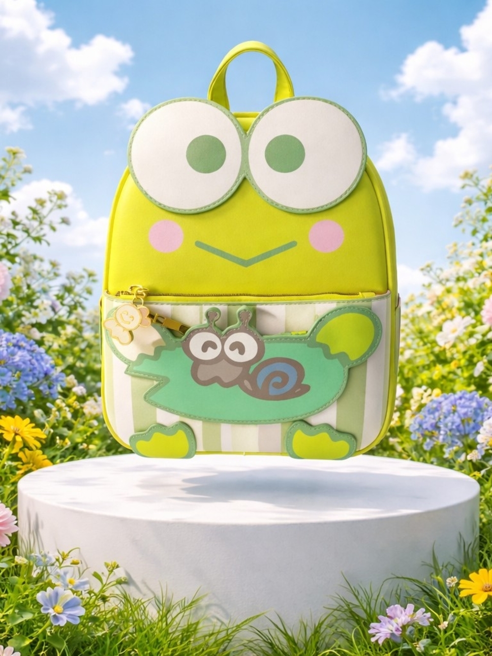 Her Universe Keroppi Figural Mini Backpack